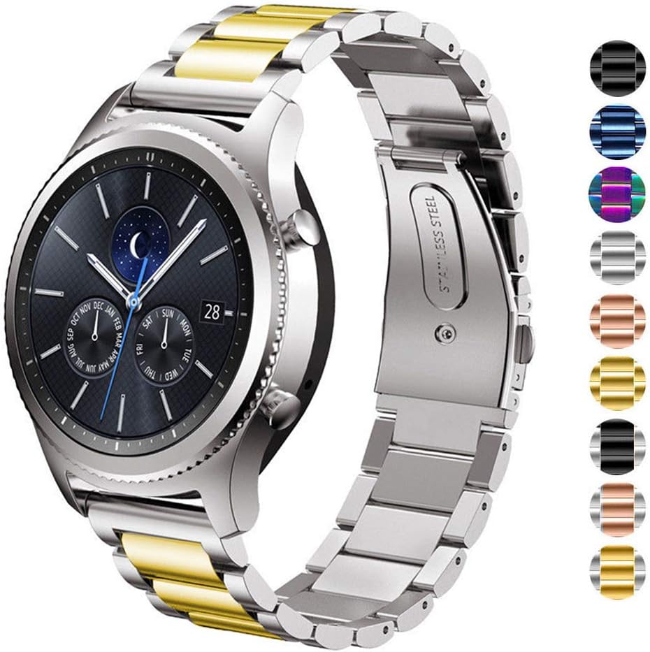 DEALELE Strap Compatible with Samsung Galaxy Watch 46mm / Galaxy 3 45mm
