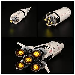 LIGHTAILING Led Lighting Kit for NASA Apollo Saturn