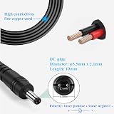 SZZKtech 12V AC DC Power Supply Adapter Charger 8 Tips 2A 24W Converter view 11