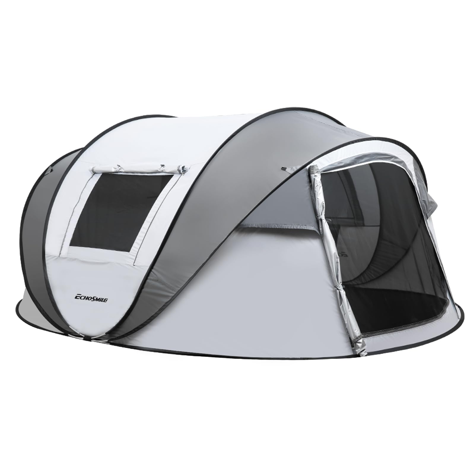 Photo 1 of ***(HEAVILY USED/ MINOR DAMAGE)***EchoSmile Instant Pop Up Camping Tent, 2/4/6 Person, Easy Setup Tent, Water Resistant Dome, Portable with Carry Bag