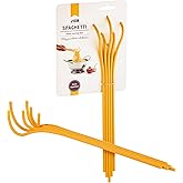 Fun Spaghetti-Shaped Plastic Spaghetti Spoon/Pasta Fork from a Series of Pasta-Inspired Kitchen Gadgets | Cool Pasta Spoon to