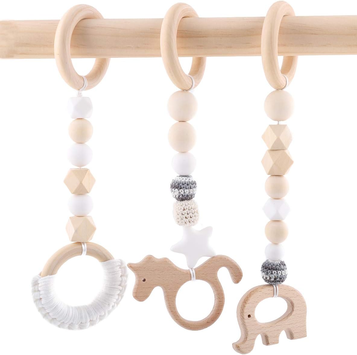 baby teething silicone beads