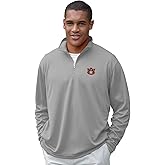 Vantage Apparel NCAA mens Collegiate Micro Mesh Performance Gray 1/4 Zip Pullover