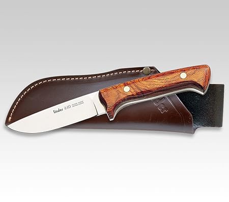 Linder Jagdmesser Klingenlänge 10.4 cm Cocobolo, 22 cm, 144210