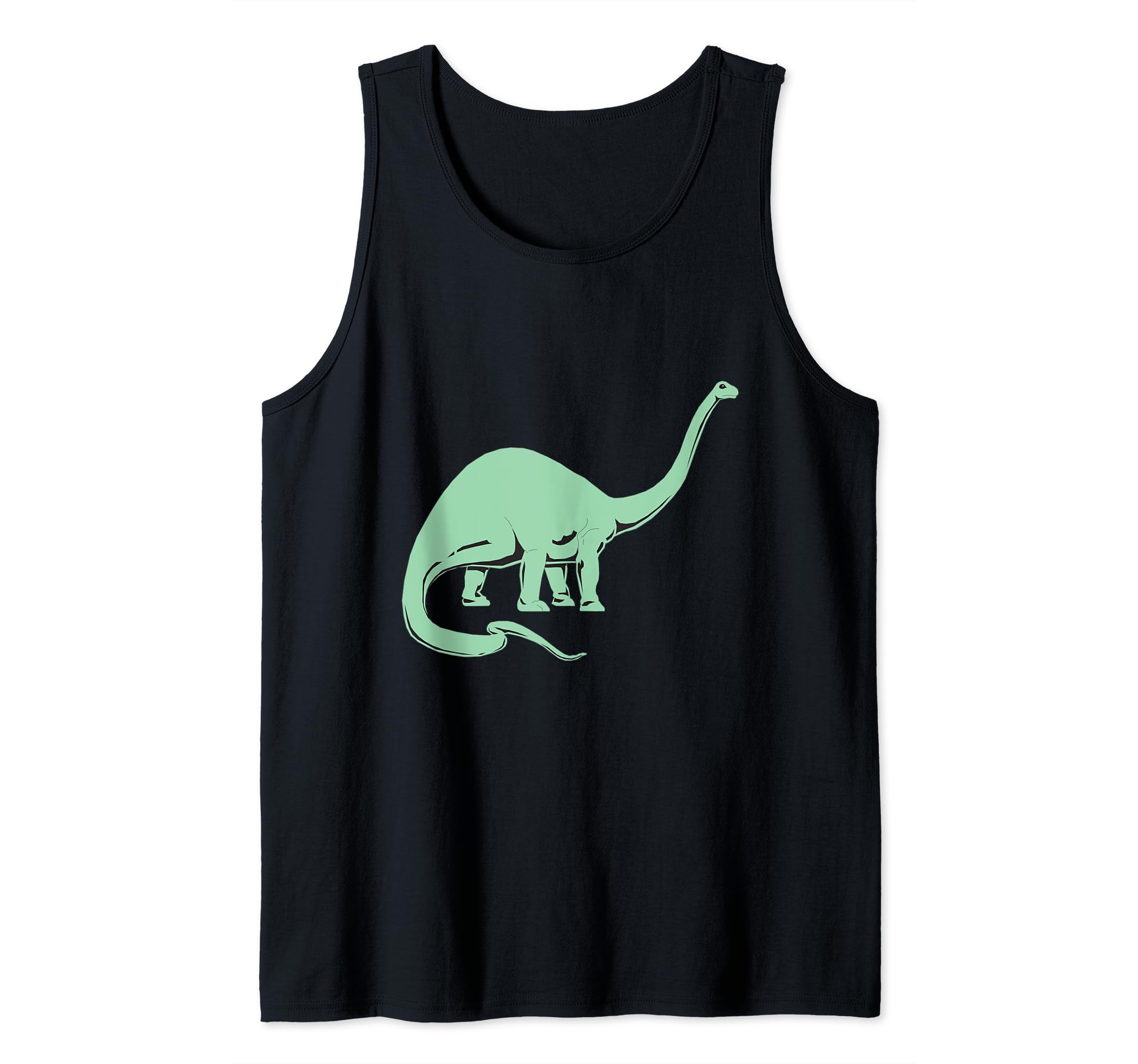 Brontosaurus Long-Necked Dinosaur Gentle Giant Dinosaur Tank Top