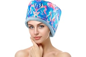 LUXEBELL Deep Conditioning Steamer Heat Cap Hair Care Cap for Deep Conditioner Natural Dry Curly Oil Black Hair Scalp Hot Treatment, Electric Thermal Cap for Women Girls Hair Salon Home Use