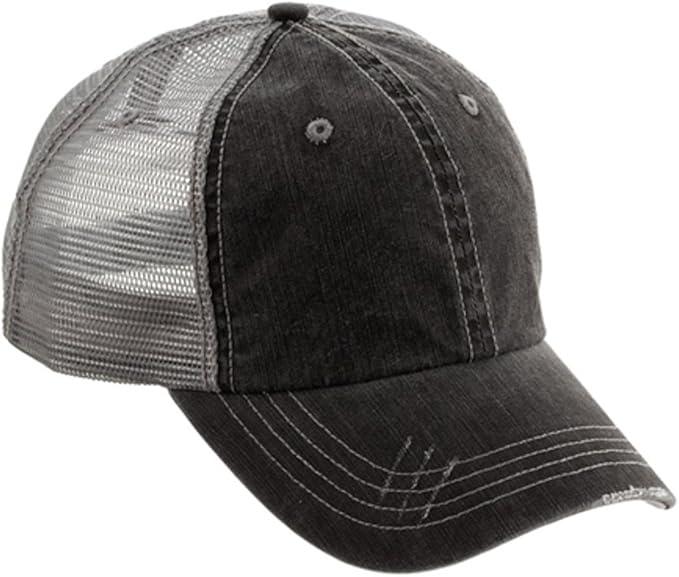 low profile mesh trucker hat