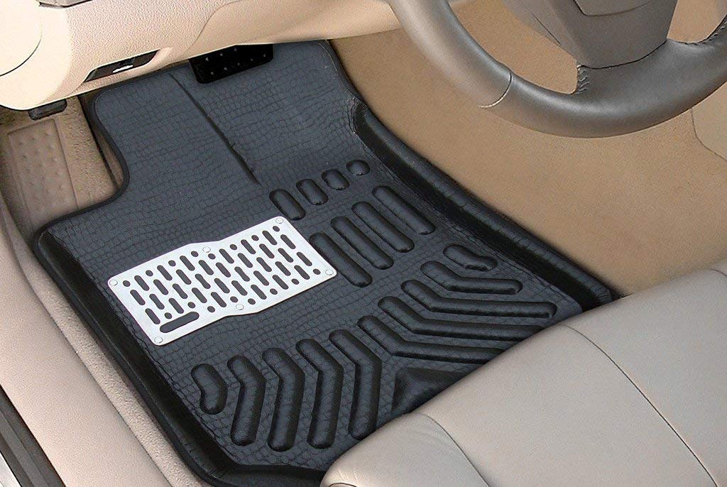 Kia Seltos All Weather Tray Mats Compatible Black Best Price With