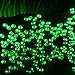 Binval Solar Powered Christmas String Lights 100 LED 8 Modes Fairy D¨¦cor Lighting for Outdoor, Indoor, Patio, Garden Tree, Wedding, Homes, Curtain, Valentine's Day Decorations(Green)