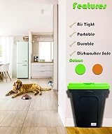raxter Large 30L Pet Food Storage Container with Scoop Airtight Seal view 6