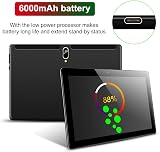Padgene 10.1" Android 12 Tablet 4GB RAM 64GB ROM Octa-core 4G WiFi FHD IPS view 7