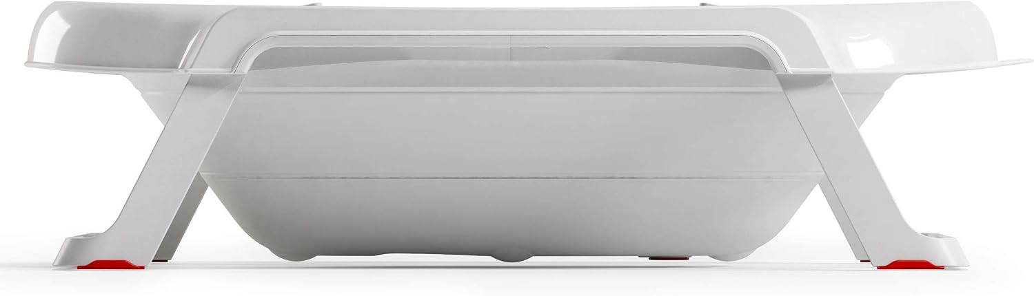 OKBABY Onda Slim Folding Baby Bath with support post, White - Image 5