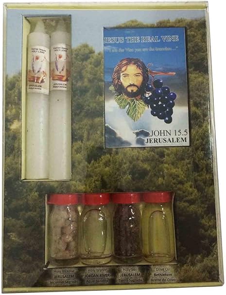 Weihwasser Heiliges Ol Weihrauch Heiliger Boden Heilige Kerzen Grosse 8 Zoll Ostertag Muttertag Karfreitag Geschenk Amazon De Kuche Haushalt