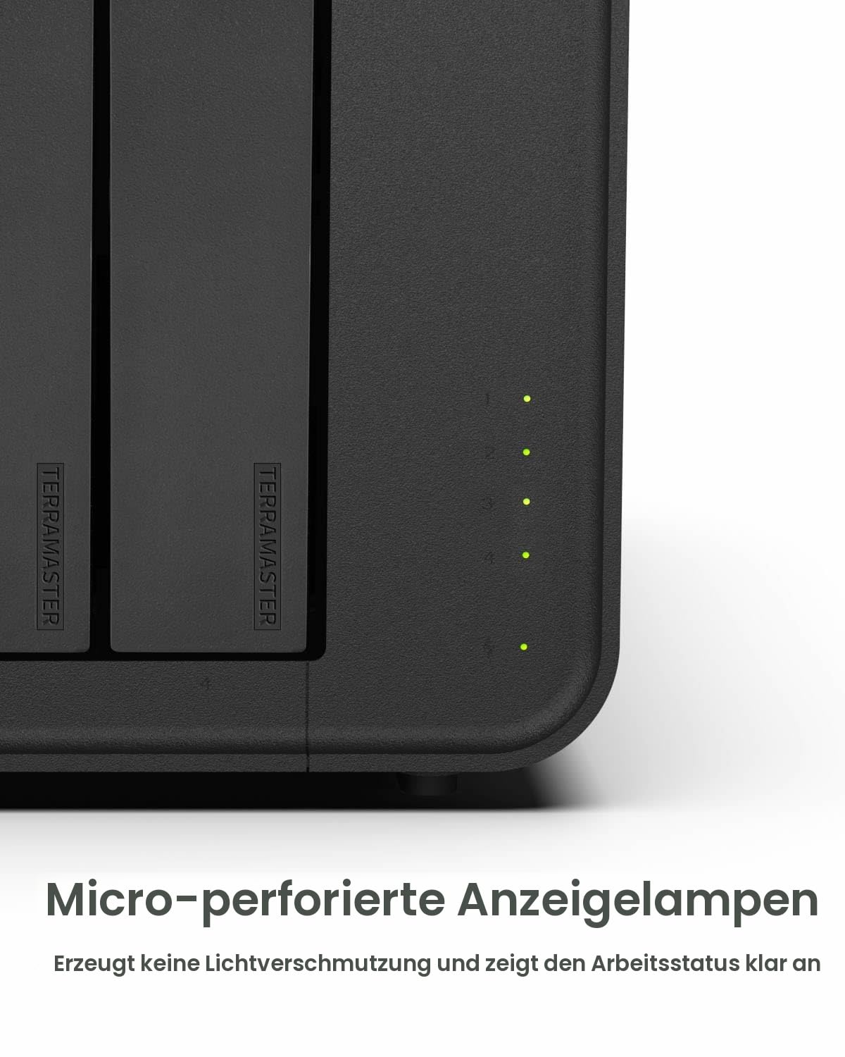 TERRAMASTER D8 Hybrid HDD NVMe Gehäuse USB 3.2 Gen 2 10Gbps Typ C 8Bay USB Storage Unterstützt RAID 0/1/Einzel/JBOD Exklusiv 2+6 RAID Hybrid Disk Array (Diskless) 2