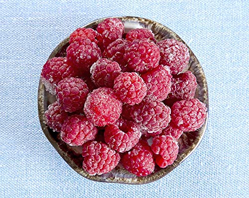 Northwest Wild Foods Organic Heirloom Raspberries Frozen (9 lbs) - Antioxidant-Rich for Smoothies, Pies, Jams