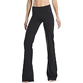 Safort 28" 30" 32" 34" Inseam Regular Tall Bootcut Yoga Pants Flared Leg Dress Pants with Pockets for Casual