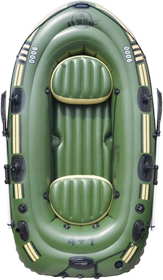 Amazon Com N P Explorer Inflatable Boat Set Inflatable Kayak Fishing Boat Blow Up Drifting Diving Boat With Paddle And Foot Pump Paddle And Safety Rope And Other Accessories Home Kitchen