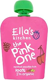 Ella's Kitchen Organic Fruit Smoothie Assortment 25 Pouches Pack view 5