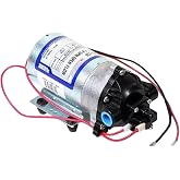 PENTAIR SHURFLO 8000-543-238 High Pressure 12V DC Diaphragm Pump, 1.8 GPM 100 PSI Automatic Demand Water Pump, Viton Valves &amp; Santoprene Diaphragm, 3/8" NPT Female Ports for Agricultural Sprayers