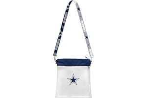 Littlearth NFL Clear Pattern Strap Bag