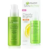 Garnier SkinActive Clearly Brighter SPF 30 Face Moisturizer with Vitamin C, 2.5 Fl Oz (75mL), 1 Count (Packaging May Vary)
