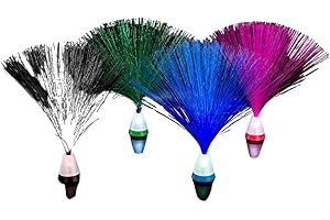Playlearn Fiber Optic Light 4 Pack Multicolored Set 9" Light Base (9" Four Lamps)