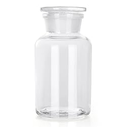 Kestun Lab Borosilicate Glass Reagent Bottle,Wide