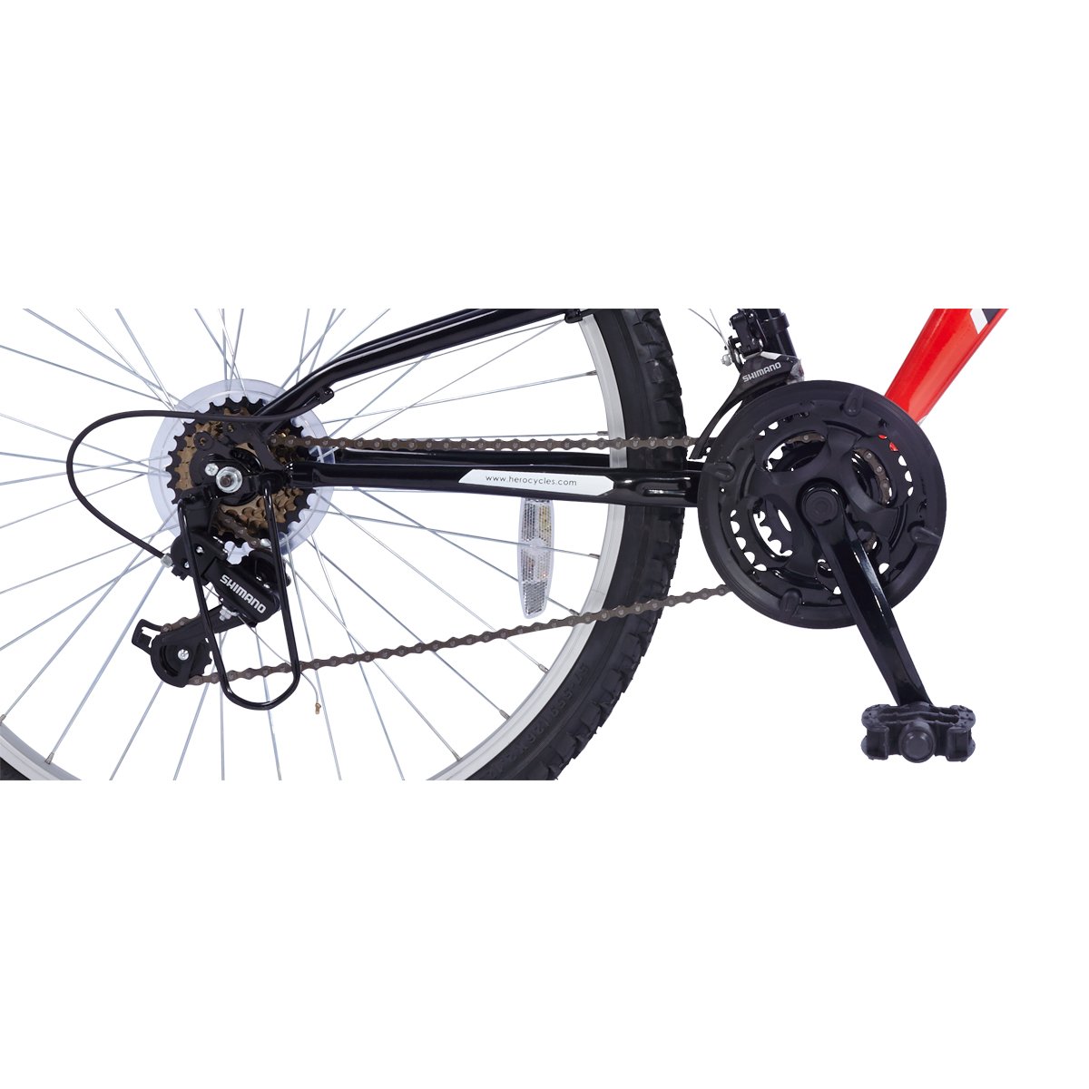 hero mercury octane 21 speed gear cycle