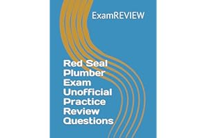 Red Seal Plumber Exam Unofficial Practice Review Questions