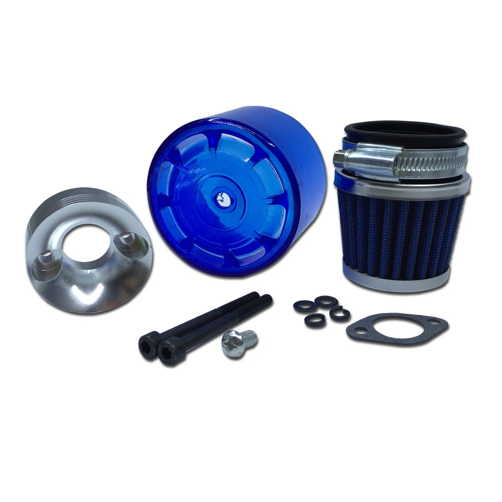 smTSRC Air Filter Fully Set for 23 CC-45 CC 1/5 HPI ROVAN Lost 5ive T Redcat Goped FG (Blue)