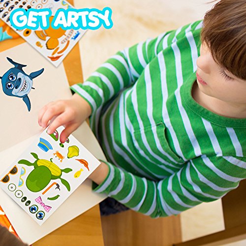 3 Pack+Make+Sea+Sticker+Sheets