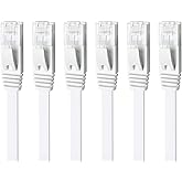 Yauhody Cat6 Ethernet Patch Cable 3ft - Network Internet Cord - Snagless RJ45 Connector, 250MHz, UTP, Pure Bare Copper Wire f