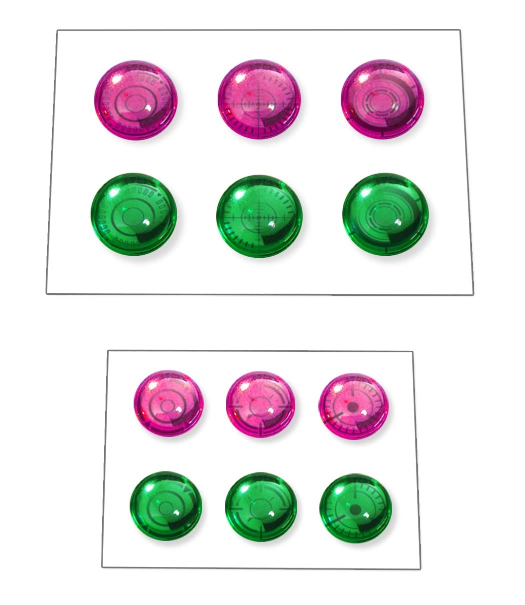 Bandai Hobby | Customize Material (3D Lens Stickers) | Bandai Spirits Model Kit Detailing Accessory | Easy Application, No Tools Required