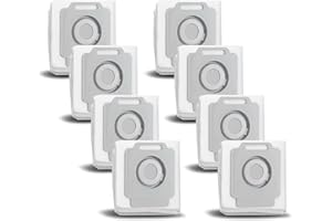 VACKING 8 Pack Large Capacity Bags Compatible with iRobot Roomba i s j Vacuum Series i1/ i1+, i3 i3+ i3+ EVO(3550 3554), i4 i4+, i5 i5+, i6 i6+, i7 i7+, j5 j5+, j6 j6+, j7 j7+, S9 S9+ Vacuum dirt disposal bag