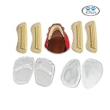 Women Foot Insoles Kit(4 Pairs),Includes Thin