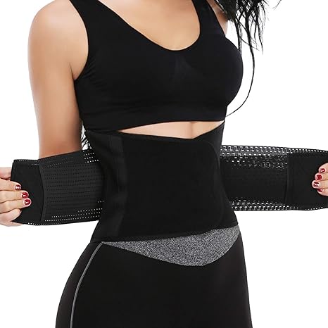 Kiwi Rata Waist Trainer Belly Slimming Belt Tummy Control Body Shaper Back Support