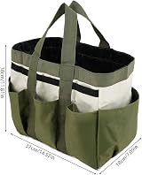 Ghopy Garden Tool Holder Bag 8 Pockets 600D Oxford Heavy Duty Tote view 6