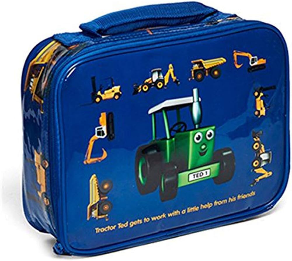 tractor ted lunch bag