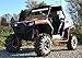 Polaris RZR S (2009+) / RZR 4 800 (2010+) Adjustable Lift Kit - 2-3 Inch (Powder Coated Black)