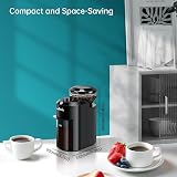 Wancle Electric Burr Coffee Grinder 28 Grind Settings 12 Cup Capacity view 5