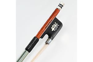 VingoBow 4/4 Size Pernambuco Cello Bow, Concerto Level, Well Balanced Warm Tone and Nice Flexibility, Art No.860C