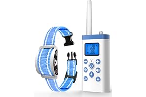 PaiPaitek Cat Training Collar, Cat Shock Collar with Remote Training Cat Stop Meowing, Remote Control/Automatic Anti-Meow for Cats, Safe and Effective