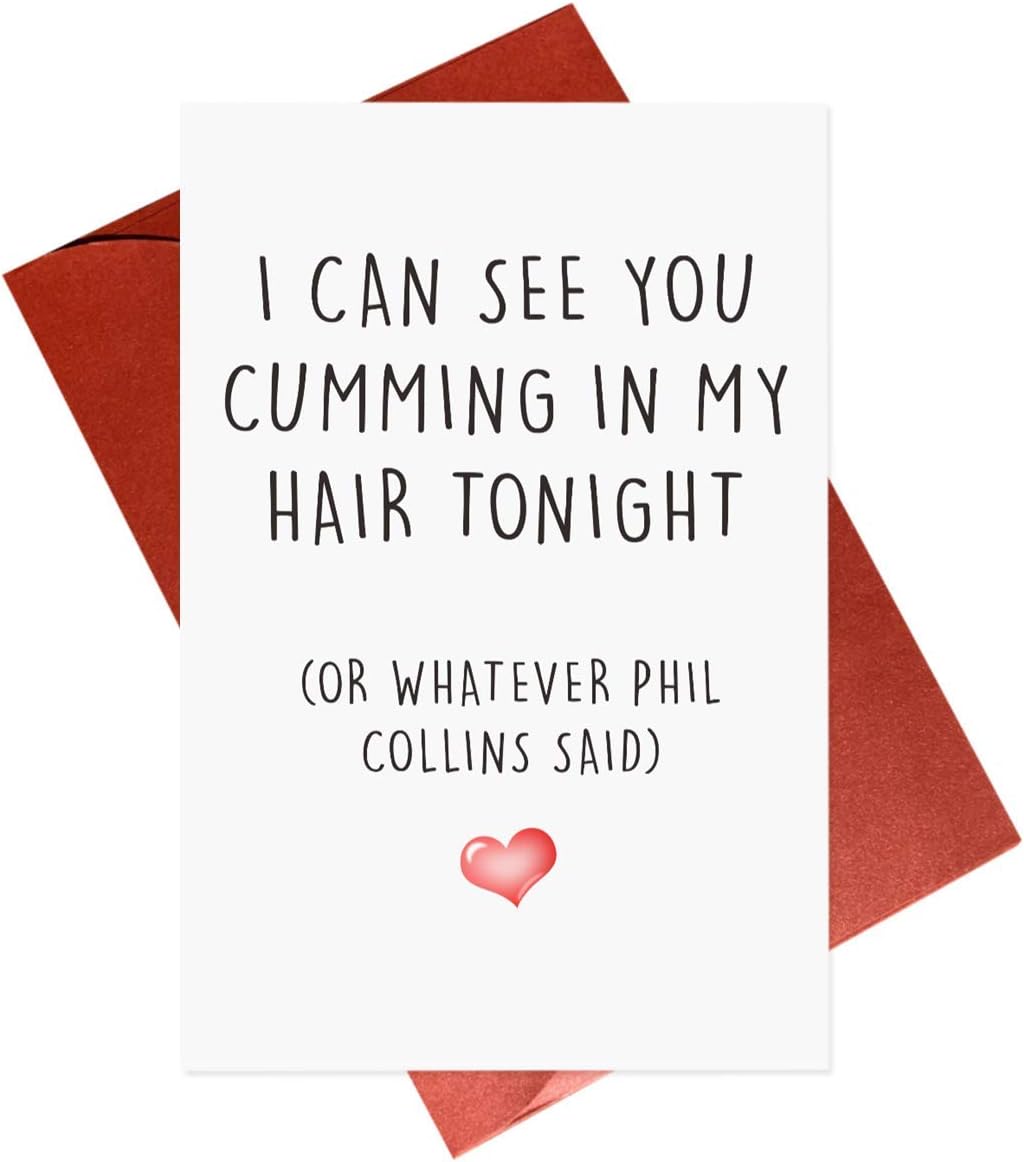 Amazon Com Funny Valentine S Day Card Naughty Valentines Day Card For Him Office Products