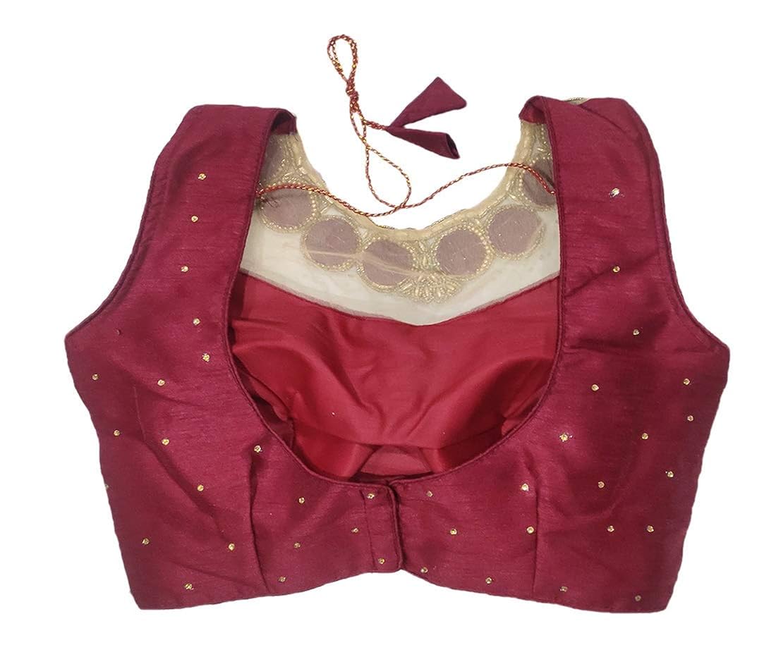 fancy sleeveless blouse