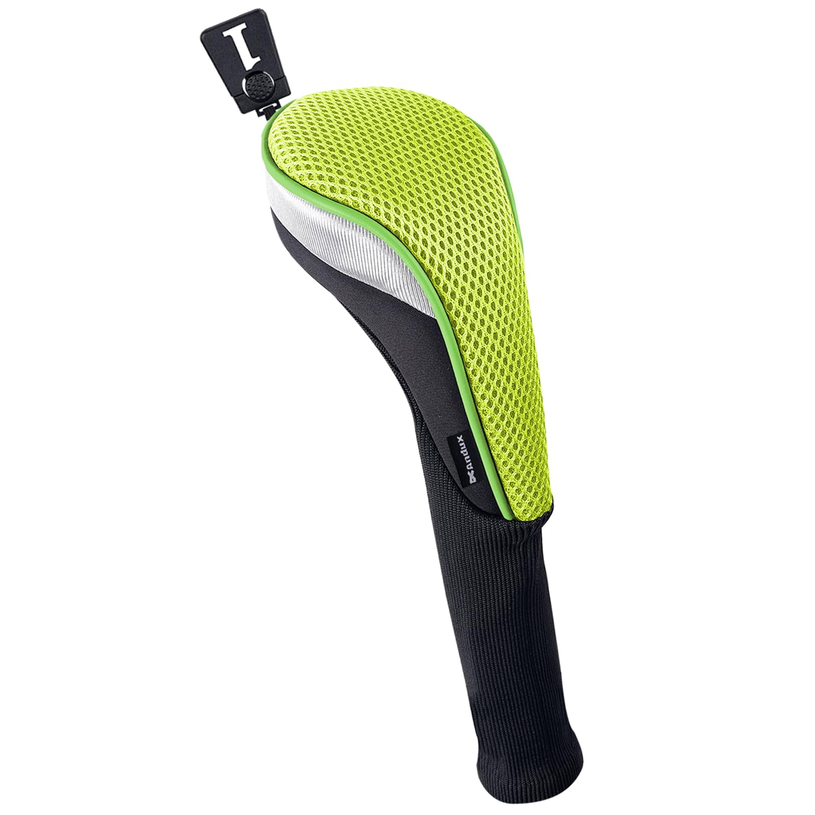 Andux Golf 460cc Drivers Club Head Covers Long Neck Green