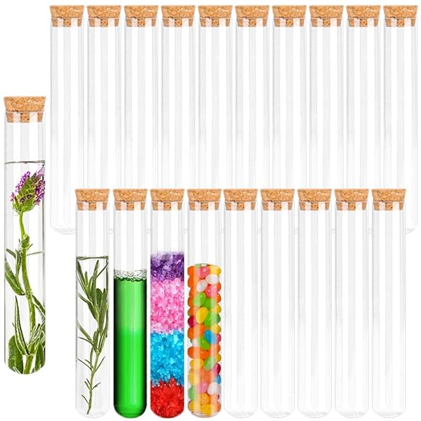 Party Test Tubes Plastic Test Tubes Round Bottom Test Tube Clear Test
