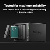 Synology 4TB HDD HAT3300 5400 RPM 1M MTBF 180 TB/yr Workload view 4