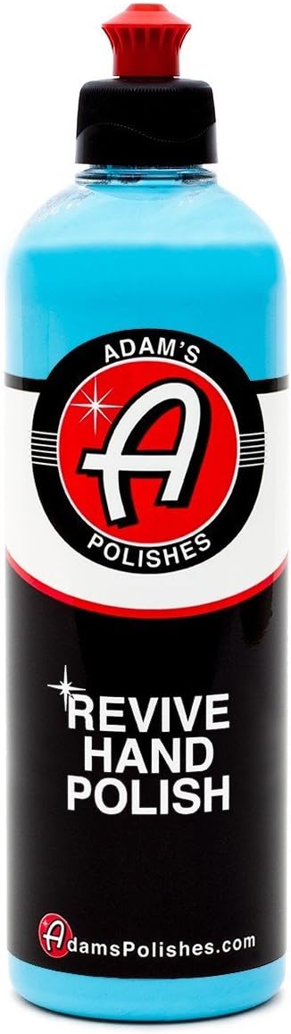 Adam's Revive Hand Car Polish 16oz - Adds Depth, Gloss and Clarity - Revive Your Finish by Hand