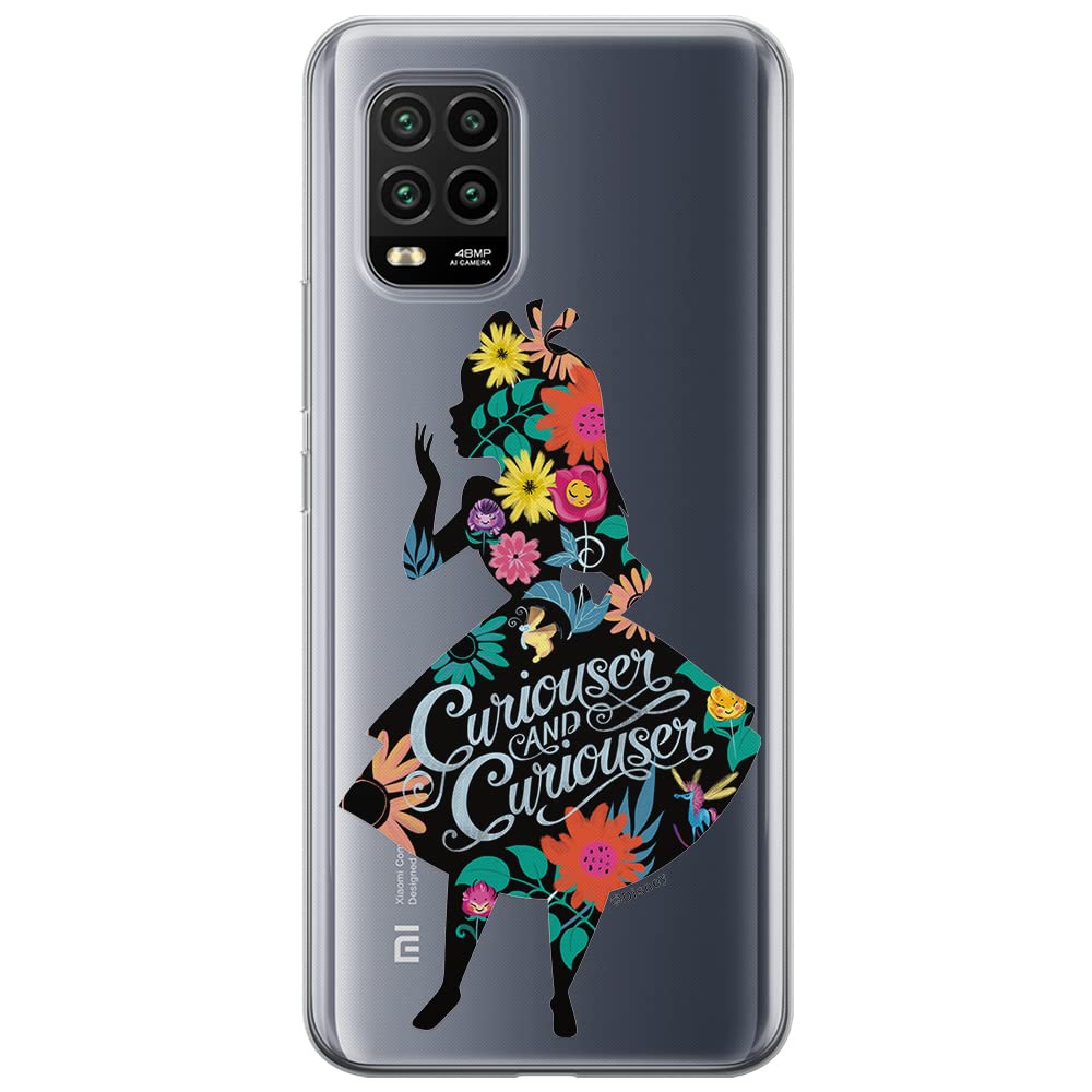 ERT GROUP mobile phone case for Xiaomi MI 10 LITE original and officially Licensed Disney pattern Alice 002 optimally adapted to the shape of the mobile phone, partially transparent