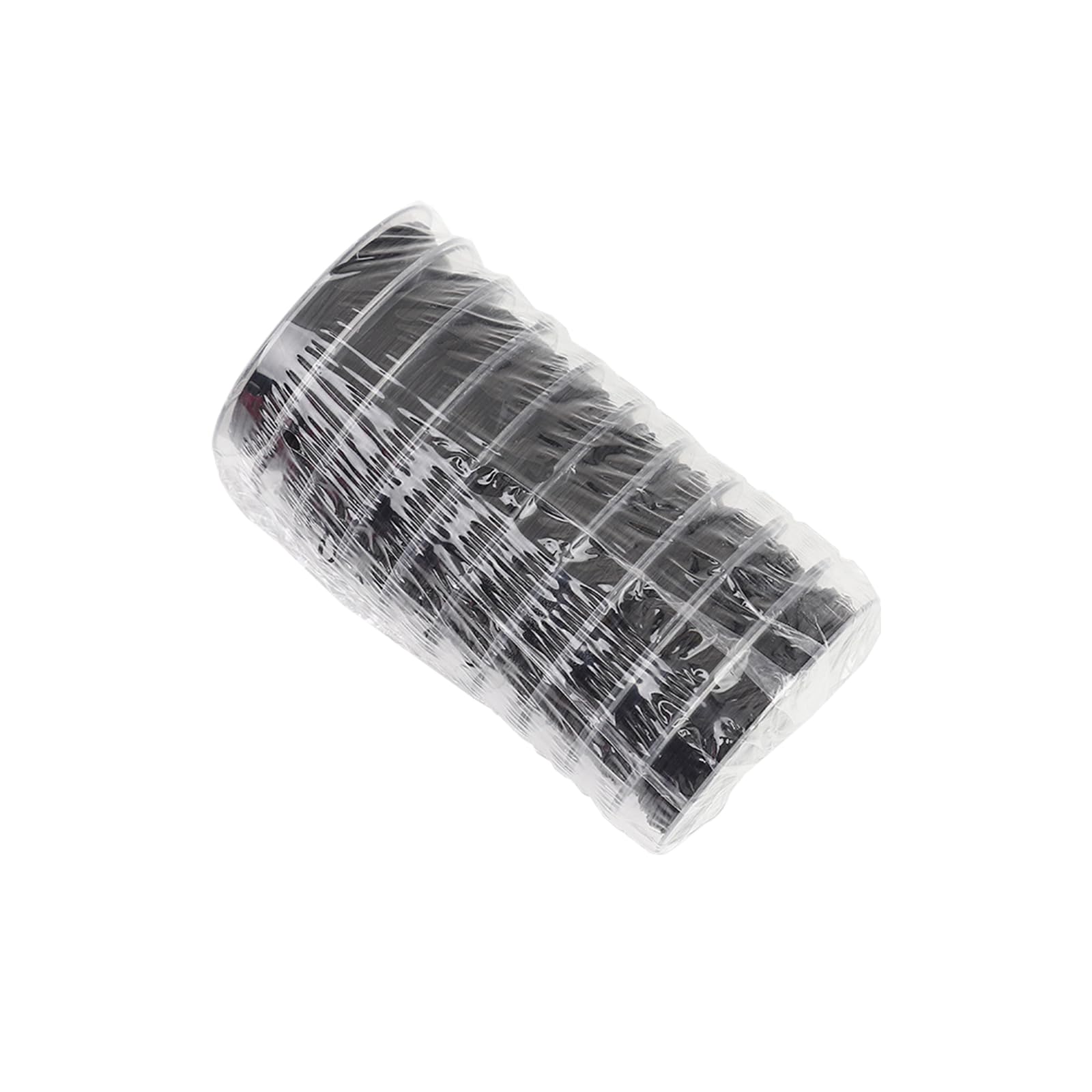 10 Rolls Elastic Cord 0.8mm x 10m Stretch Beading Cord Elastic String Nylon Cord for DIY Craft Necklace Bracelet Jewelry Making (Black)